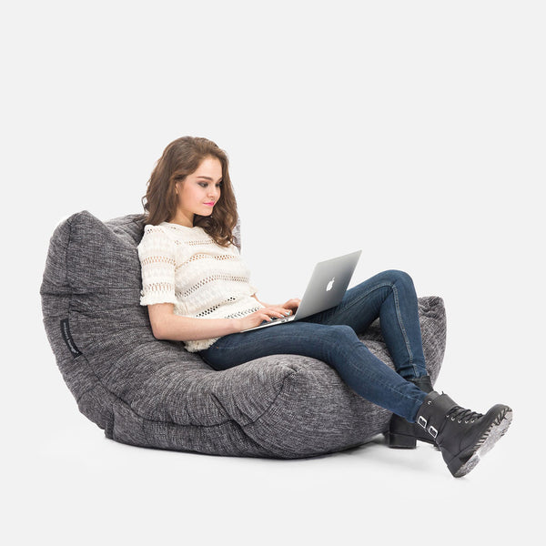 Acoustic Sofa Luscious Gray Innedørs saccosekk