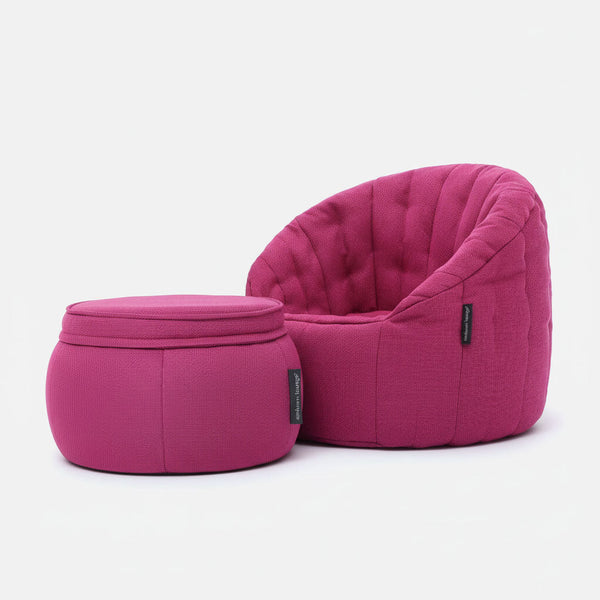 Butterfly Chaise Sett Sakura Pink Innedørs sett