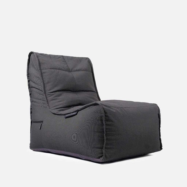 Evolution Sofa Black Rock (Sunbrella) Utendørs saccosekk