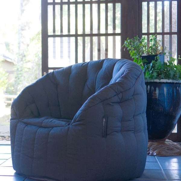 Butterfly Sofa Blue Jazz Innedørs saccosekk