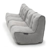 Mod 4 Quad Couch Modulsofa Keystone Gray Innedørs modulsofa
