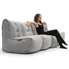 Mod 4 Quad Couch Modulsofa Keystone Gray Innedørs modulsofa