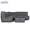 Mod 5 Living Lounge Modulsofa Titanium Weave 01