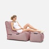 Evolution Sofa Deluxe Raspberry Polo Utendørs saccosekk