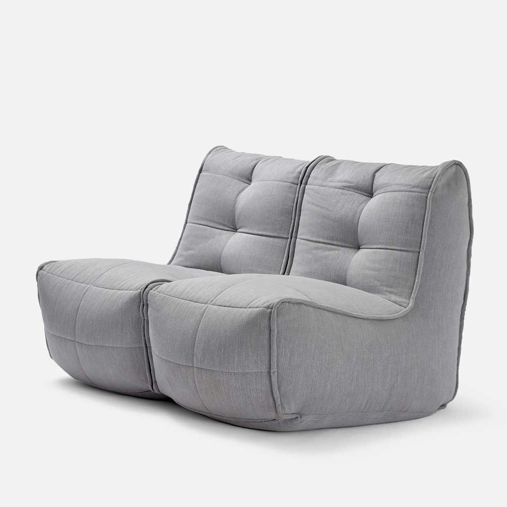Twin Couch Modulsofa Keystone Gray Innedørs saccosekk