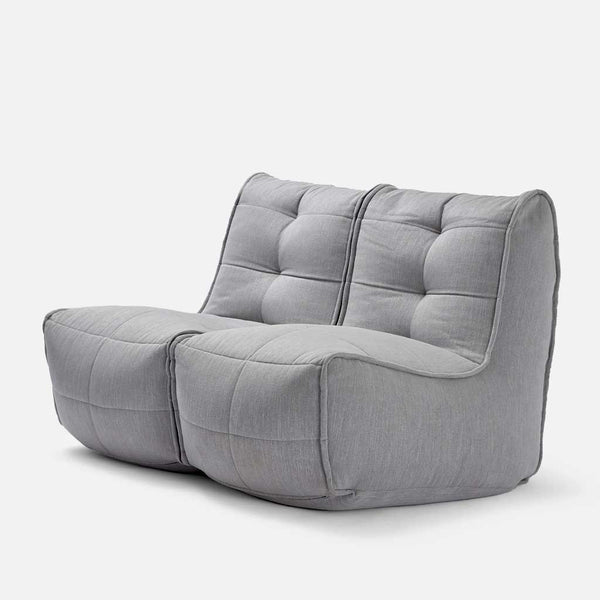 Twin Couch Modulsofa Keystone Gray Innedørs saccosekk