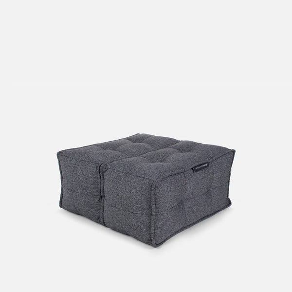 Twin Ottoman Modulsofa Titanium Weave Innedørs modulsofa