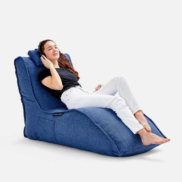 Avatar Lounger Blue Jazz Innedørs saccosekk