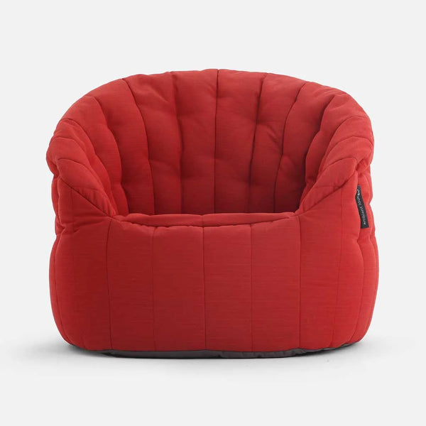 Butterfly Sofa Crimson Vibe (Sunbrella) Utendørs saccosekk