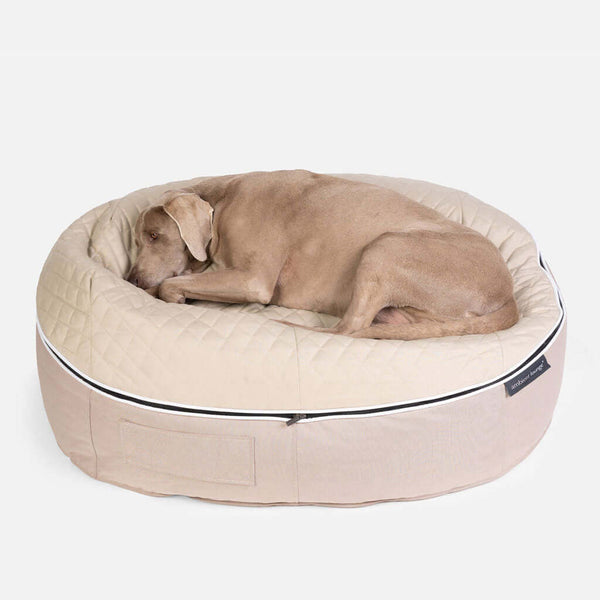 Hundeseng Sandstorm Thermo Quilt Beige L Hundeseng L