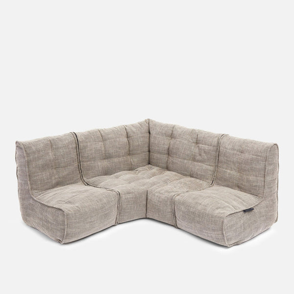 Mod 3 Cozy Corner Modulsofa Eco Weave Modulsofa