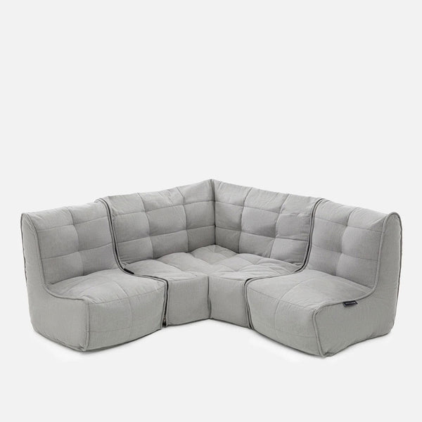 Mod 3 Cozy Corner Modulsofa Keystone Gray Innedørs modulsofa