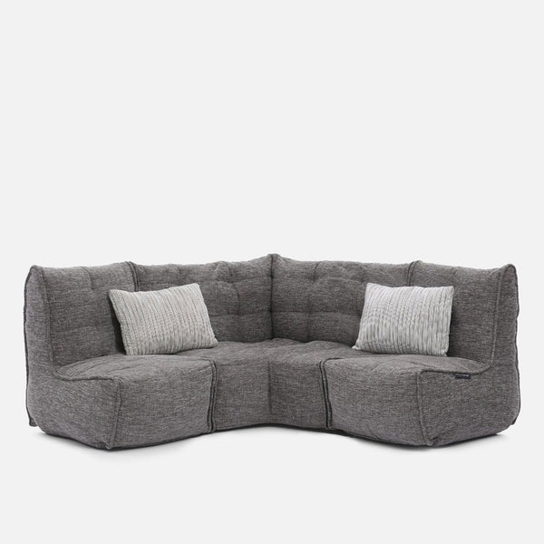 Mod 3 Cozy Corner Modulsofa Luscious Gray Innedørs modulsofa