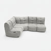 Mod 4 L Sofa Modulsofa Keystone Gray Innedørs modulsofa