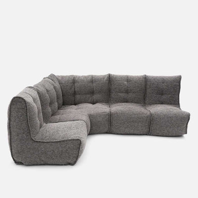 Mod 4 L Sofa Modulsofa Luscious Gray
