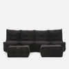 Mod 4 Quad Couch Modulsofa Black Sapphire Innedørs modulsofa