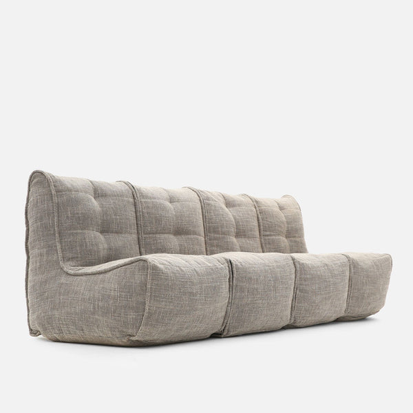 Mod 4 Quad Couch Modulsofa Eco Weave Innedørs modulsofa