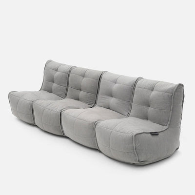 Mod 4 Quad Couch Modulsofa Keystone Gray