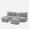 Mod 4 Quad Couch Modulsofa Keystone Gray Innedørs modulsofa