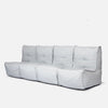 Mod 4 Quad Couch Modulsofa Silverline Utendørs modulsofa