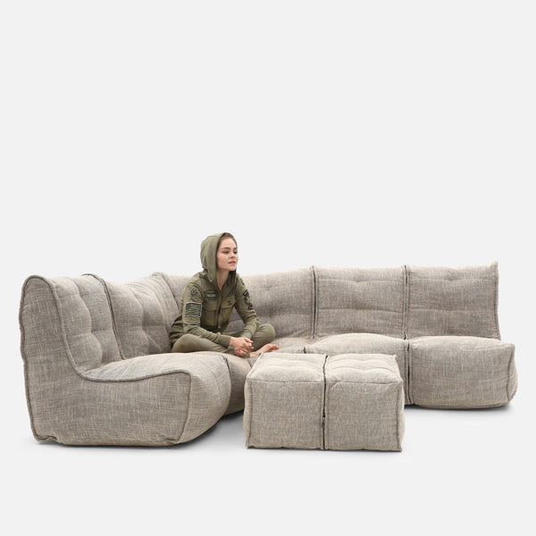 Mod 5 Living Lounge Modulsofa Eco Weave Innedørs modulsofa