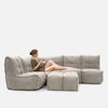 Mod 5 Living Lounge Modulsofa Eco Weave Innedørs modulsofa