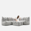 Mod 5 Living Lounge Modulsofa Keystone Gray Innedørs modulsofa