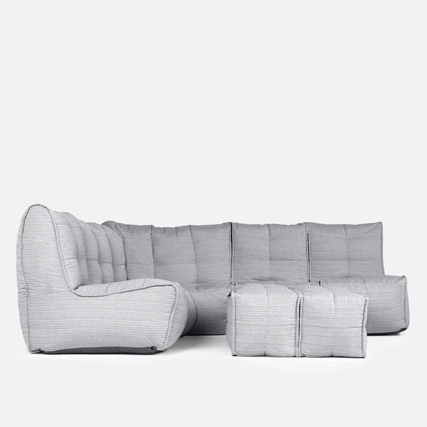 Mod 5 Living Lounge Modulsofa Silverline Utendørs modulsofa