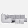 Mod 5 Living Lounge Modulsofa Silverline Utendørs modulsofa