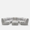Mod 6 Lounge Max Modulsofa Keystone Gray Innedørs modulsofa