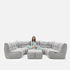 Mod 6 Lounge Max Modulsofa Keystone Gray Innedørs modulsofa
