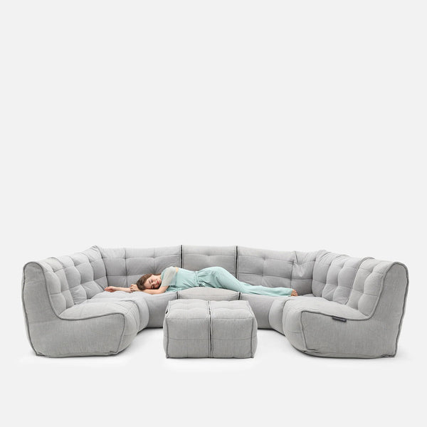 Mod 6 Lounge Max Modulsofa Keystone Gray Innedørs modulsofa