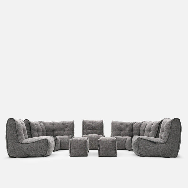 Mod 6 Lounge Max Modulsofa Luscious Gray Innedørs modulsofa