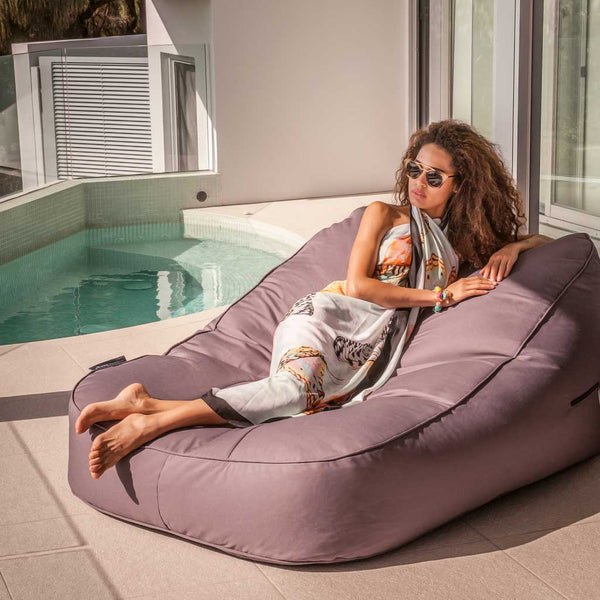 Satellite Twin Sofa Carefree Gray Utendørs saccosekk