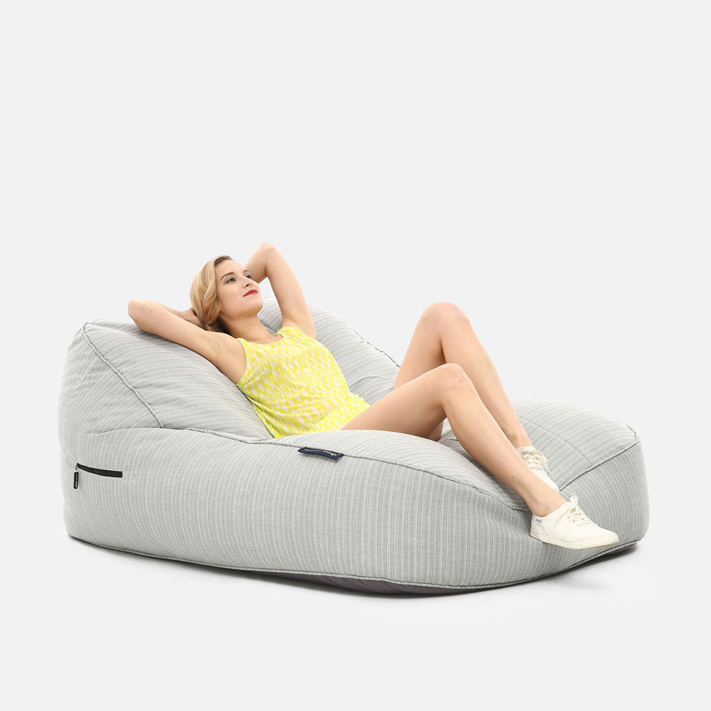 Satellite Twin Sofa Silverline Utendørs saccosekk