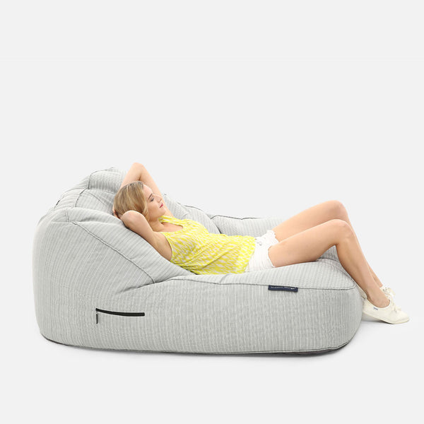 Satellite Twin Sofa Silverline Utendørs saccosekk