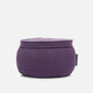 Wing Ottoman Aubergine Dream