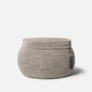 Wing Ottoman Eco Weave