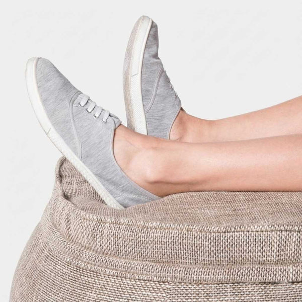 Wing Ottoman Eco Weave Innedørs saccosekk