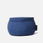 Wing Ottoman Blue Jazz