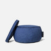 Wing Ottoman Blue Jazz Innedørs saccosekk