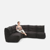 Mod 4 L Sofa Modulsofa Black Sapphire Innedørs modulsofa