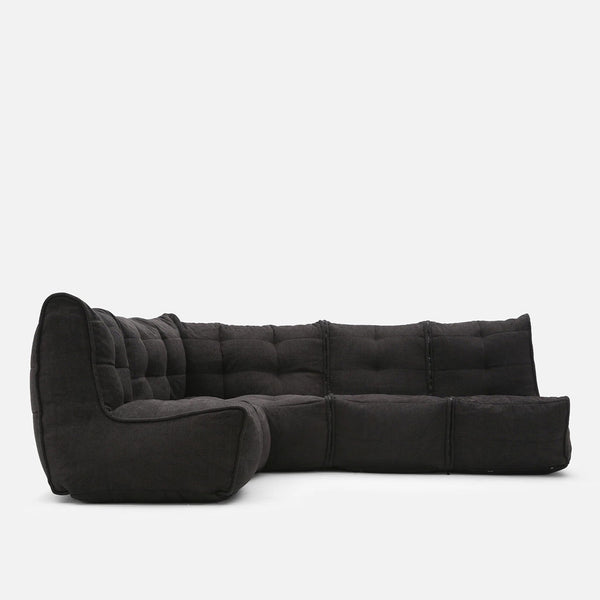 Mod 4 L Sofa Modulsofa Black Sapphire Innedørs modulsofa
