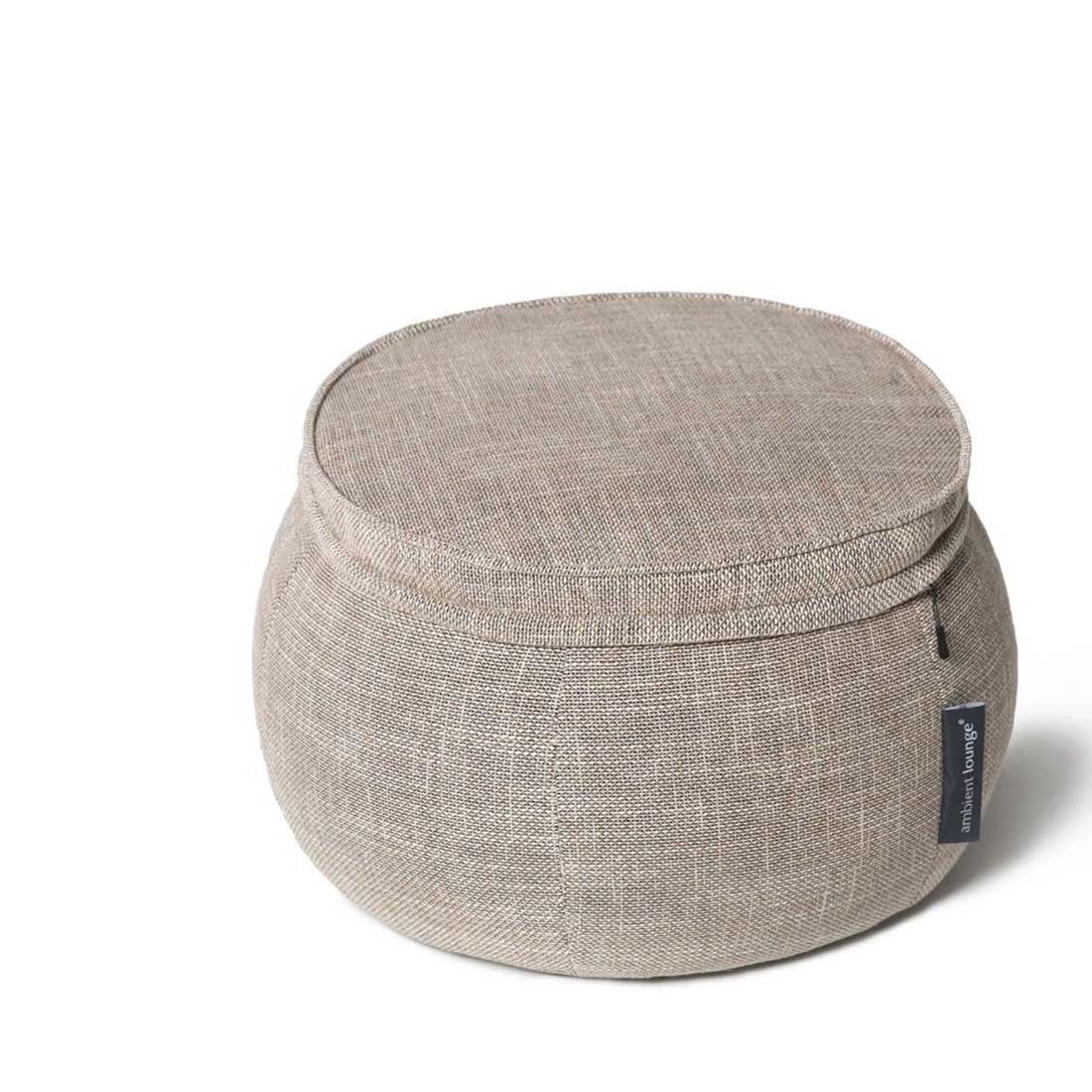 Wing Ottoman Eco Weave