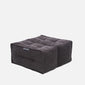 Twin Ottoman Modulsofa Black Sapphire