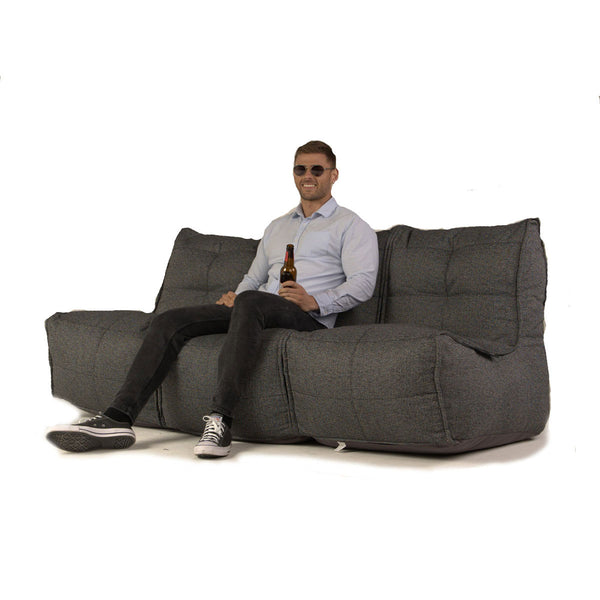 Mod 3 Movie Couch Modulsofa  Titanium Weave4