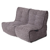 Twin Couch Modulsofa Luscious Gray