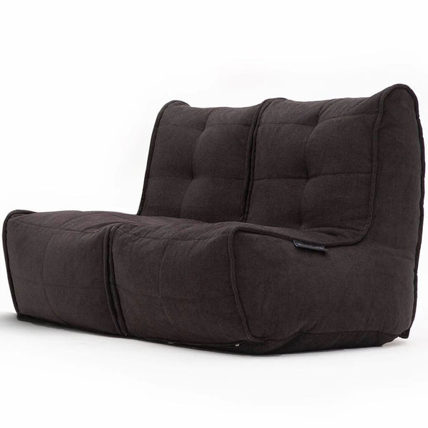 Twin Couch Modulsofa Black Sapphire Sakkosekk Twin Couch 