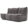 Mod 3 Movie Couch Modulsofa Luscious Grey Mod 3 Movie Couch 