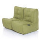 Twin Couch Modulsofa Lime Citrus